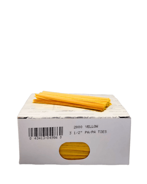 Bag Ties, Paper, 3.5", 2000 Count