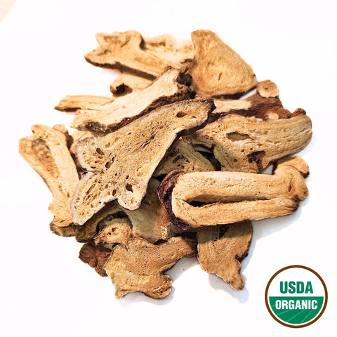 Bai Zhu Organic Grade White Atractylodes Slice Atractylodis macrocephalae Rhizoma