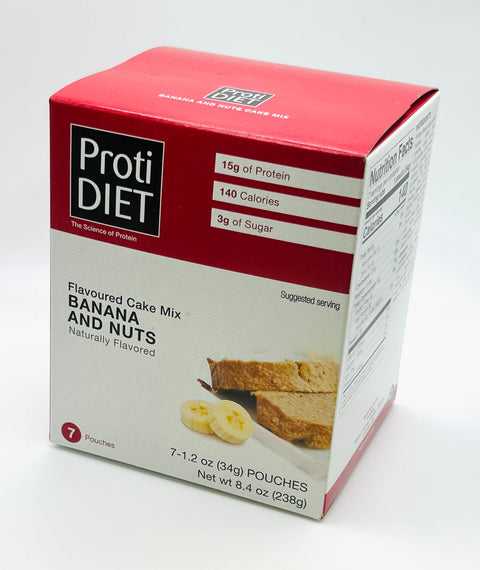 Banana Nut Cake - Protidiet
