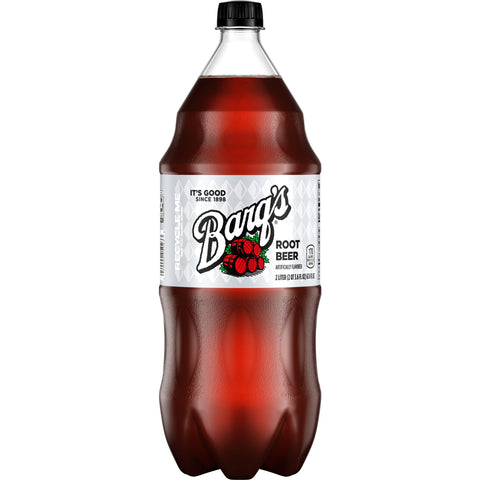 Barq's Root Beer Soda Pop, 2 Liter Bottle