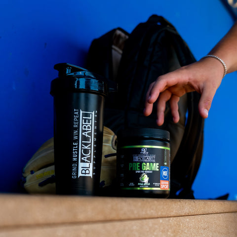 Pregame Customizable Caffeine Sport Supplement BLACKLABEL