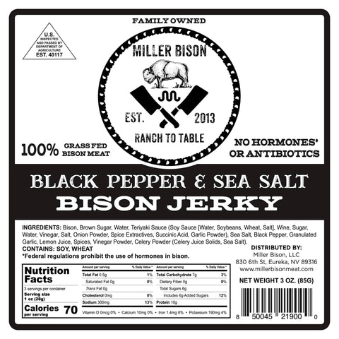 The Bison Jerky Trio