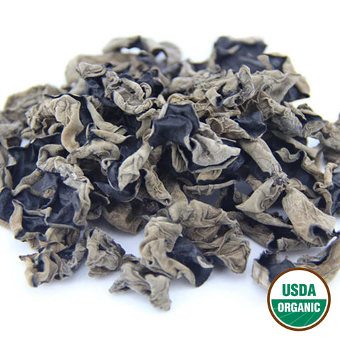 Wood Ear Organic Grade Black Fungus Auriculariae Fructificatio Hei Mu Er