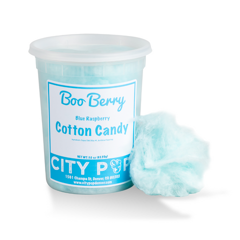 Boo Berry Blue Raspberry Cotton Candy
