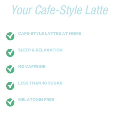 Blue Chamomile Calming Superfood Latte Kuli Kuli