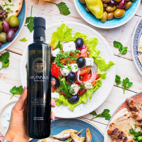 Extra Virgin Olive Oil High Polyphenols 500 ml Bottle Mr. Papou's