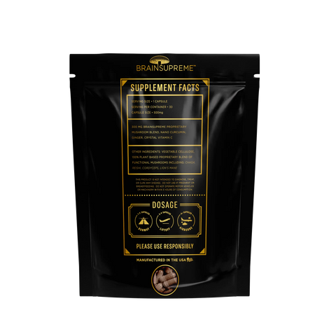 Black Stack Powerful Supplement Blend BRAINSUPREME