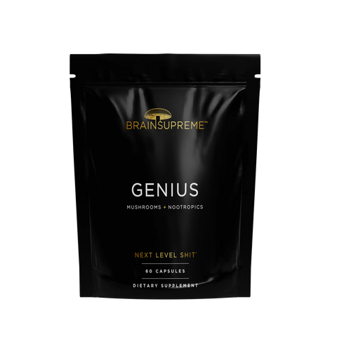 GENIUS Focus Creativity Energy Supplement BRAINSUPREME