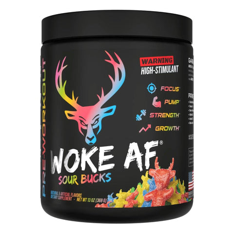 Bucked Up Woke AF High-Stimulant Pre-Workout