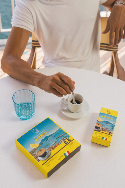 Perle di Sole Neapolitan Lemon Coffee — Nespresso Compatible (10 Capsules)