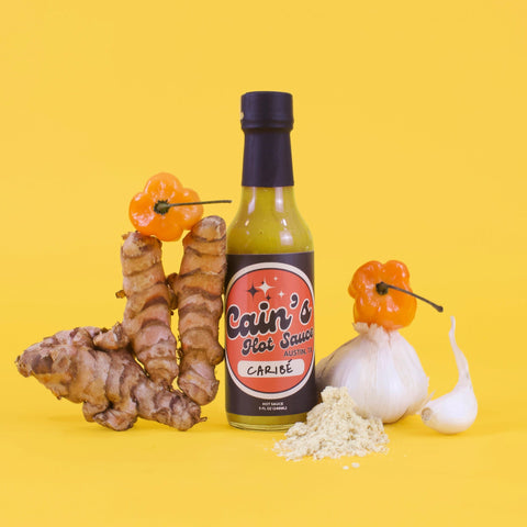 Caribé Tropical Tangy Hot Sauce Cain's