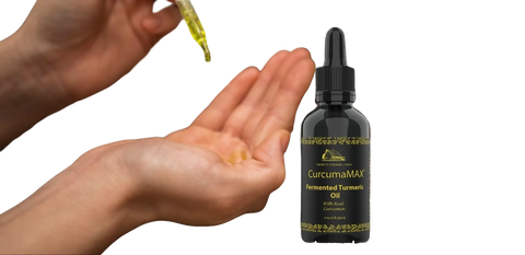 CurcumaMAX Fermented Turmeric Oil 50ml – Enhanced Curcumin, Lead-Free, Internal & Topical
