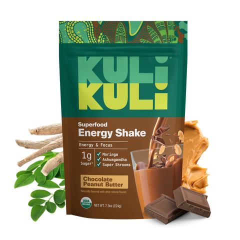 Energy Shake Chocolate Peanut Butter Plant Protein Shake