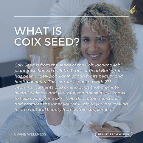 Coix Seed Extract Powder 100% Non-GMO Tone and Glow