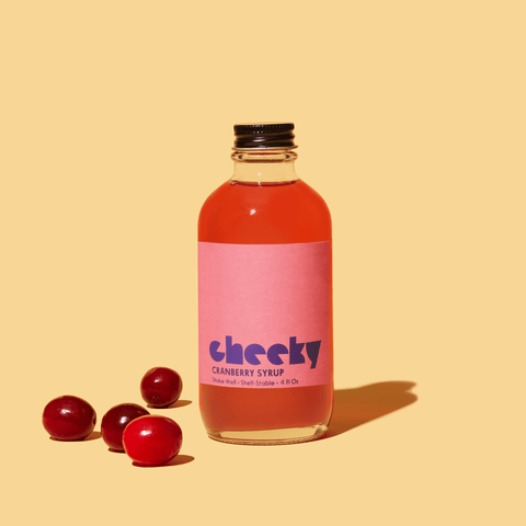 Cheeky Cocktails Cranberry Syrup 100% Cranberry Juice Syrup Cheeky Cocktails