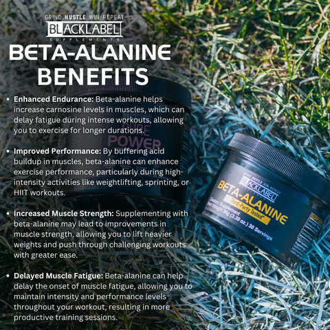 Beta-Alanine Supplement Powder BLACKLABEL