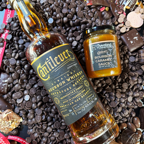 Bourbon Caramel Sauce Cantilever Groveland Confections