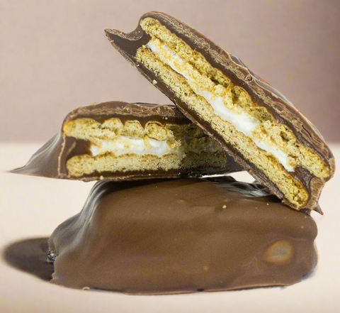 S'mores with Caramel Milk or Dark Chocolate Groveland Confections