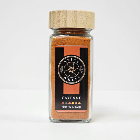 Cayenne Pepper Glass Jar Spice
