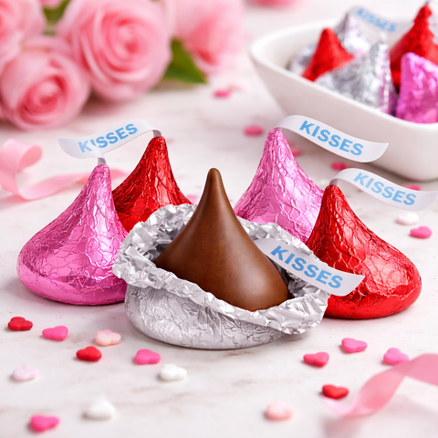 Hershey’s Kisses Milk Chocolate Valentine’s Edition Bulk Value Bag