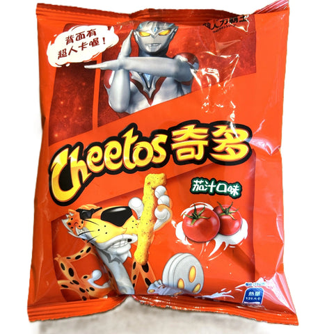 Cheetos Ultraman Special Edition Tomato Flavor Snack China