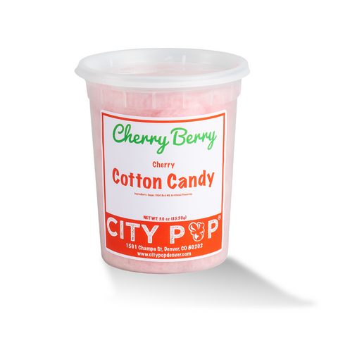 Cherry Berry Flavor Cotton Candy