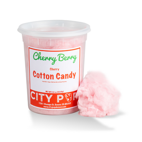 Cherry Berry Flavor Cotton Candy