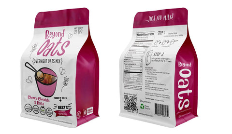 Oats Cherry Chocolate Beets Superfood Blend