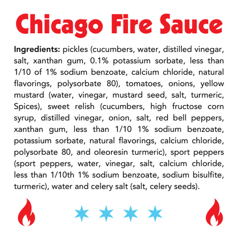 Chicago Style Hot Sauce: Chicago Fire Sauce