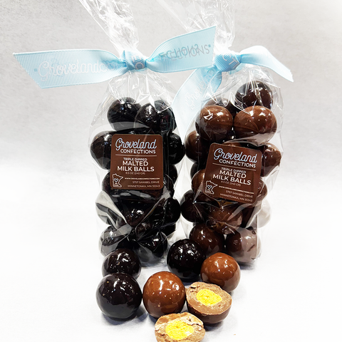 Triple Dipped Chocolate Malt Balls Premium Chocolate Confection Groveland Confections