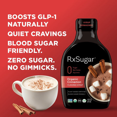 RxSugar Organic Cinnamon Syrup