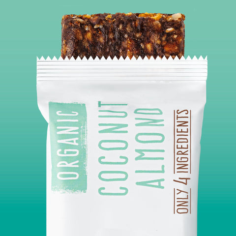 Coconut Almond Organic Snack Bar Box of 12 jonesbar