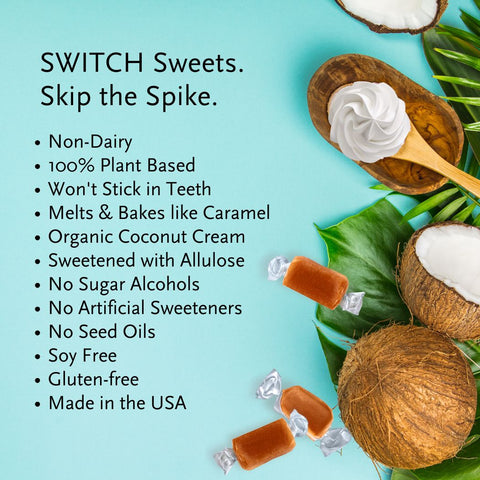 SWITCH Coconut Caramels Vegan Non-Dairy Caramel