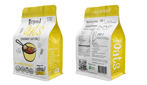 Oats Coconut Pineapple Flavor Electrolytes Recovery Mix Beyond Oats