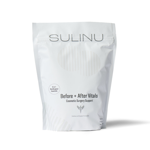 Before + After Vitals Vanilla Surgery Nutrition Powder NutriSurgical