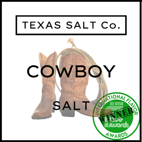 Cowboy Salt Pacific Ocean Flake Sea Salt Blend Texas Salt Co