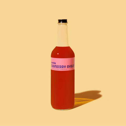 Cheeky Cocktails Cranberry Syrup 100% Cranberry Juice Syrup Cheeky Cocktails
