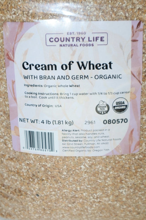 Cream of Wheat, Organic