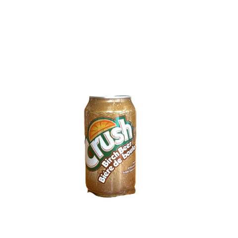 Crush Birch Beer Soda 355mL Canadian Classic Root Beer Twist