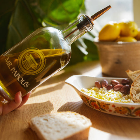 Extra Virgin Olive Oil High Polyphenols 500 ml Bottle Mr. Papou's