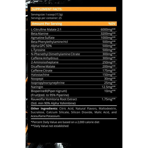 Dark Labs Crack Primal Edition Pre-Workout
