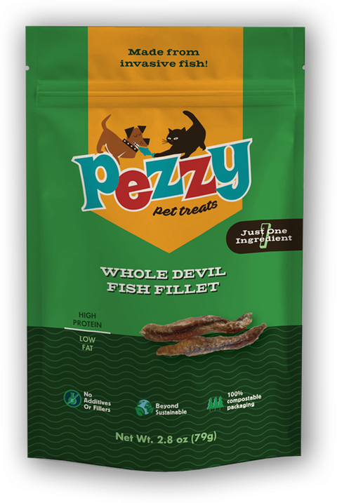 Whole Fish Fillet Slabs High Protein Dog Treat Pezzy Pets