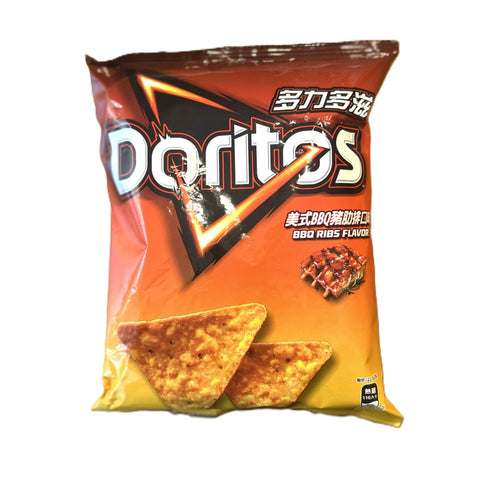 Doritos BBQ Ribs Flavor Sweet & Smoky Chips Doritos