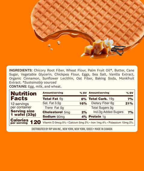 Wafels Dutch Caramel & Vanilla