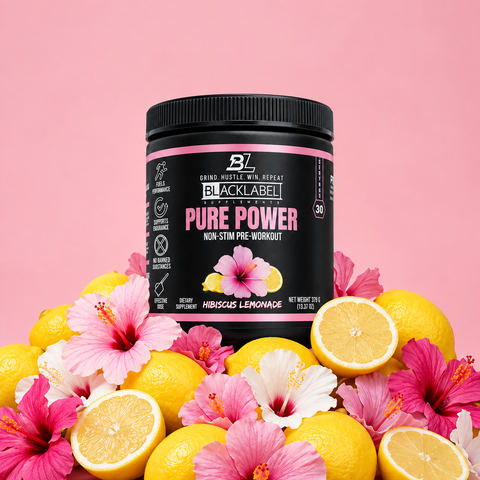 Pure Power Strength and Endurance Builder Supplement BLACKLABEL
