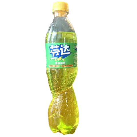 Fanta Apple Rare Exotic Fruity Soda 500mL Bottle China