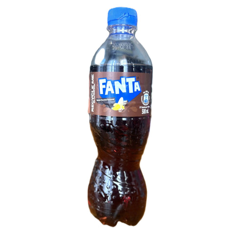 Fanta Banana Chocolate Rare Flavor Soda 500ml Fanta