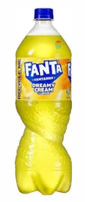 Fanta Dreamy Cream & Lemon Limited Edition Soft Drink Australia