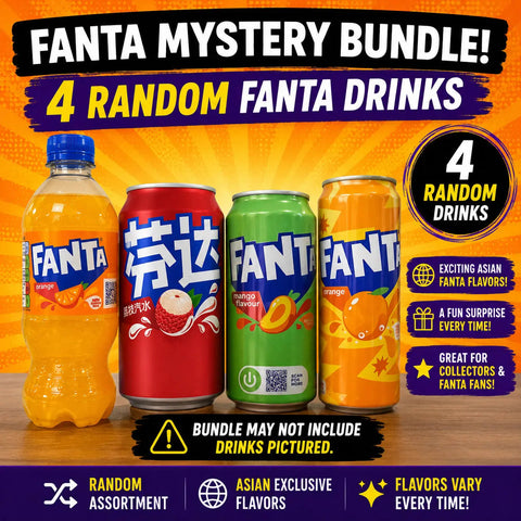 Fanta Imported Mystery Box Random Assortment of Imported Fanta Flavors