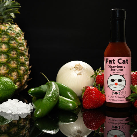 Strawberry Serrano Hot Sauce